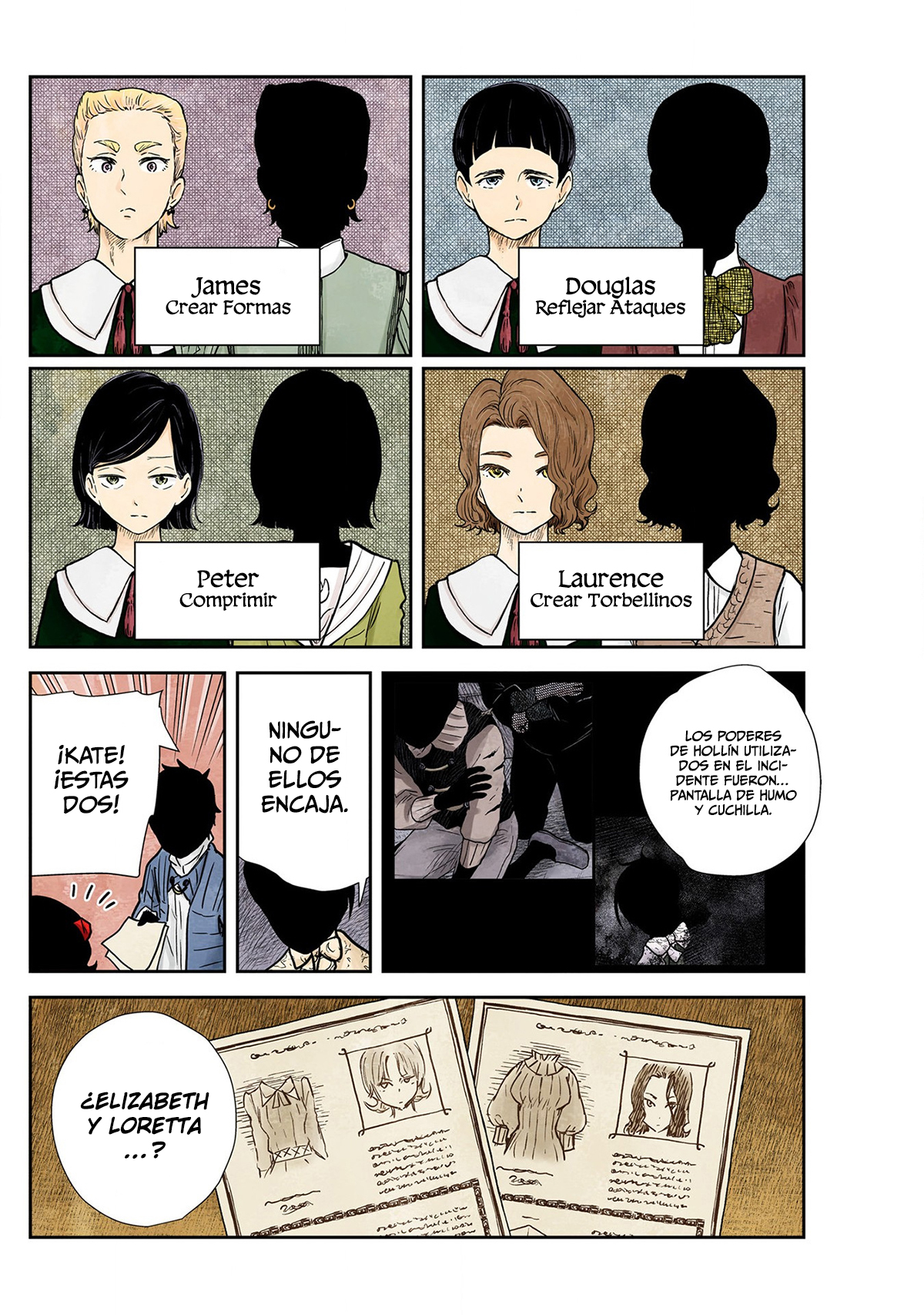 Shadows House Capitulo 139: Resultados de la Comparación página 3