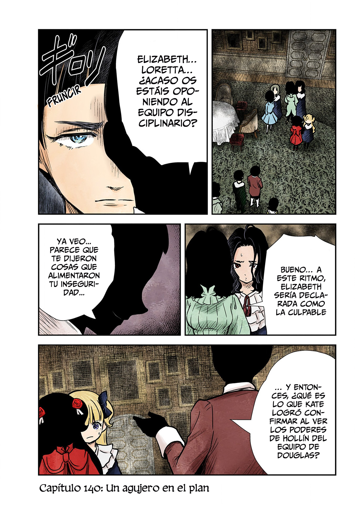 Shadows House Capitulo 140: Un agujero en el plan página 2