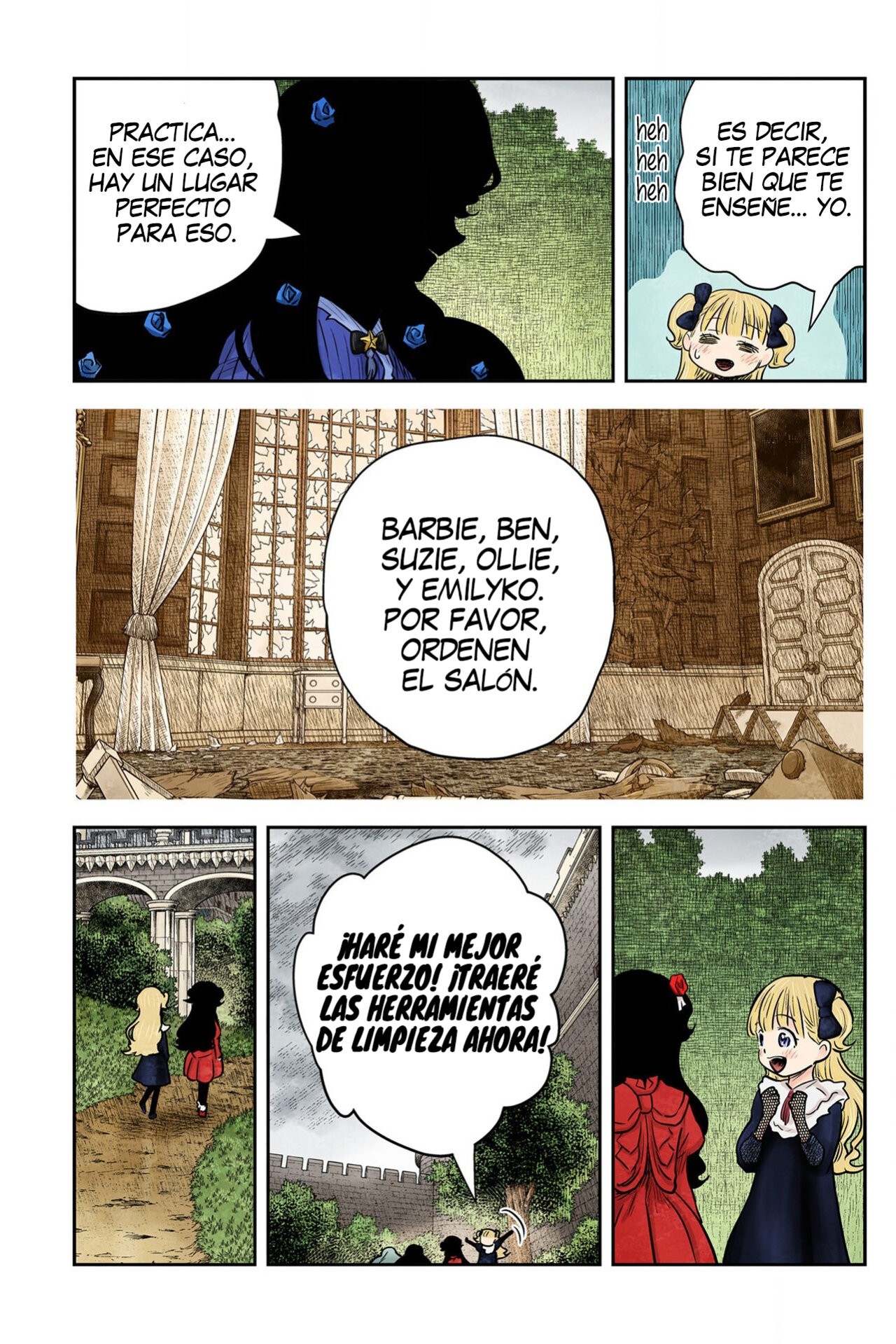 Shadows House Capitulo 151: Sonreír página 4