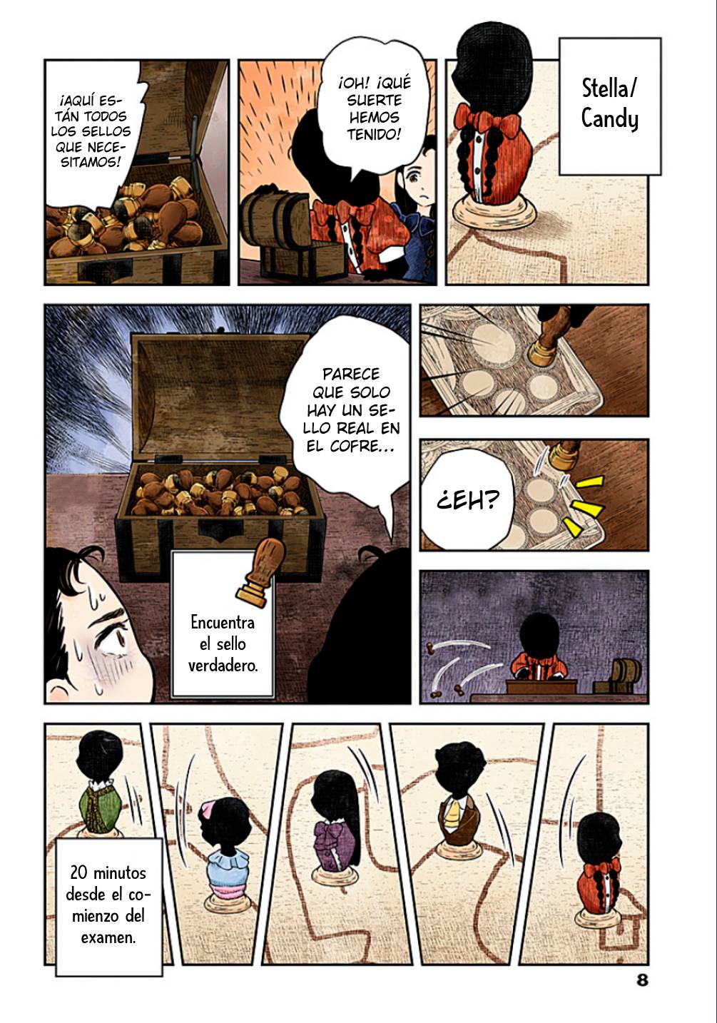 Shadows House Capitulo 175: El muro que bloquea el camino página 9
