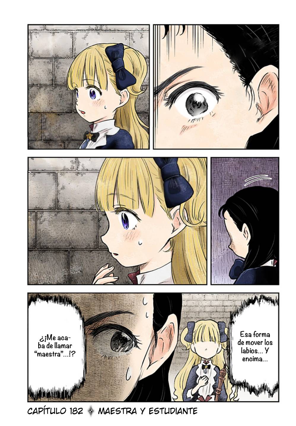 Shadows House Capitulo 182: Maestra y estudiante página 2