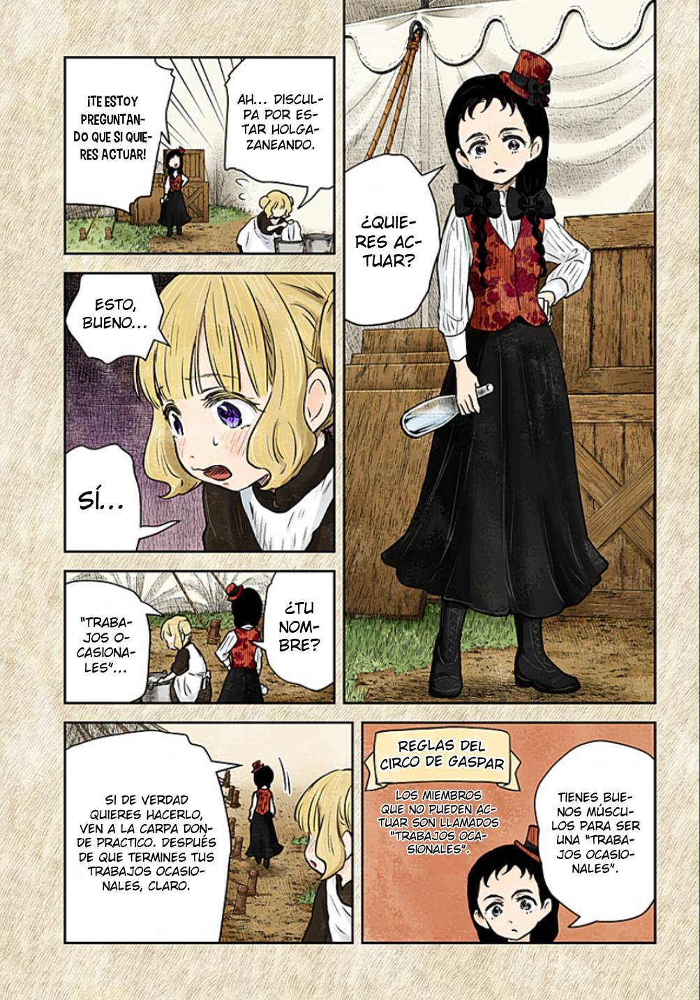 Shadows House Capitulo 182: Maestra y estudiante página 6