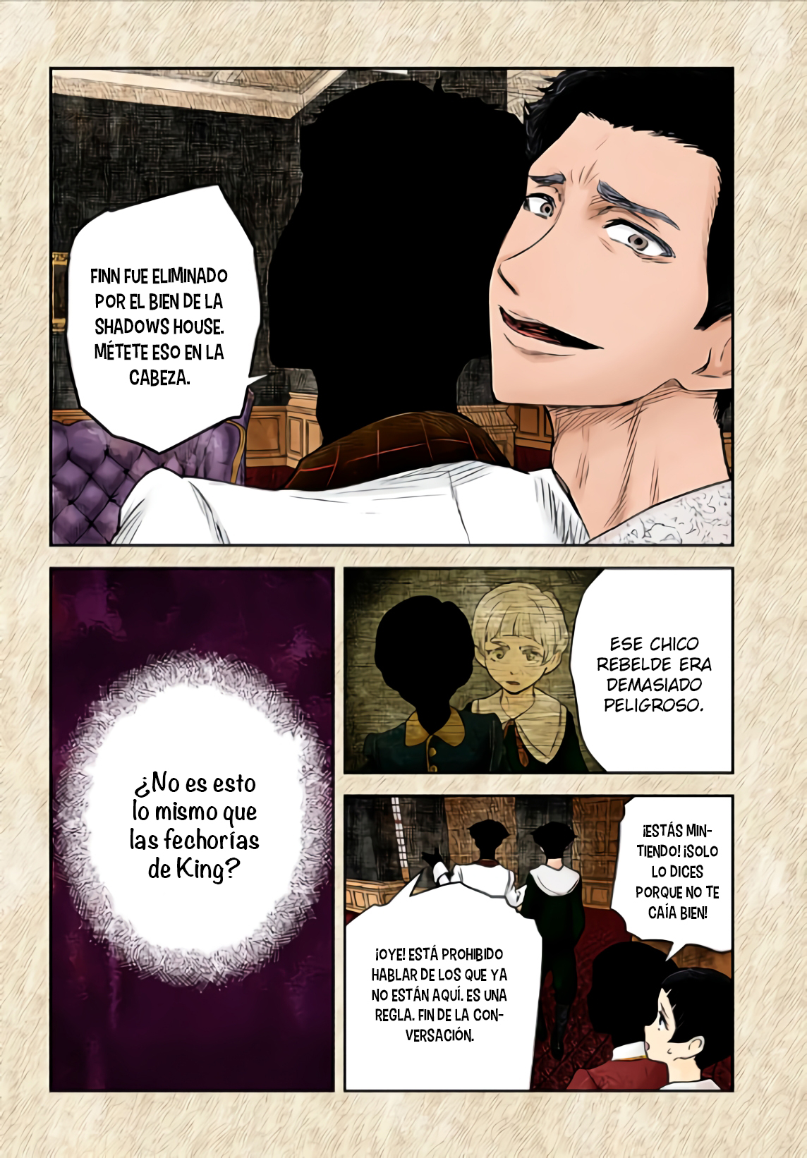 Shadows House Capitulo 187: Sospecha página 12