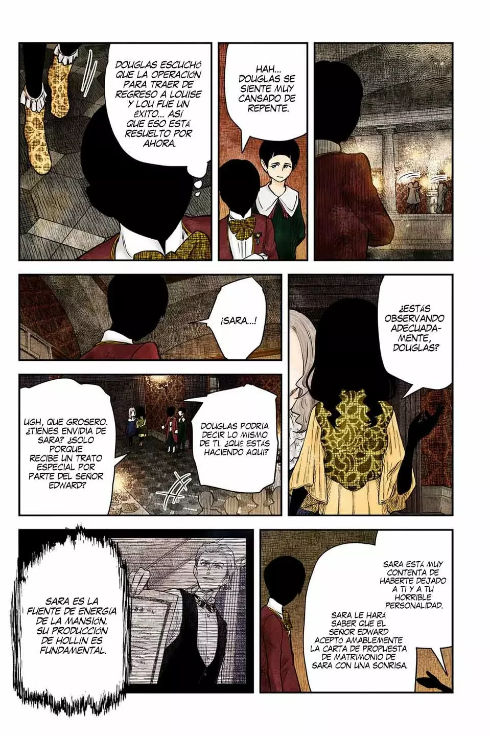 Shadows House Capitulo 194: Trasfondo página 6