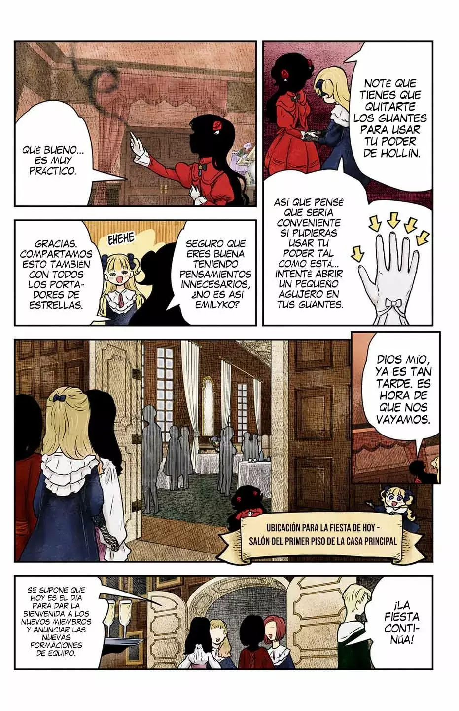 Shadows House Capitulo 195: Nuevos Equipos página 3
