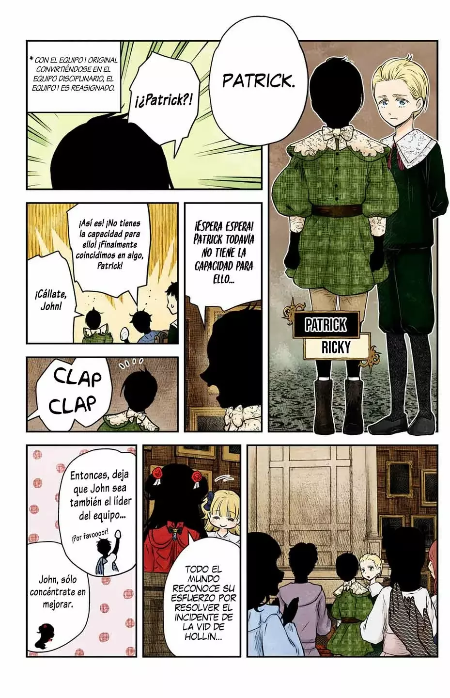 Shadows House Capitulo 195: Nuevos Equipos página 6