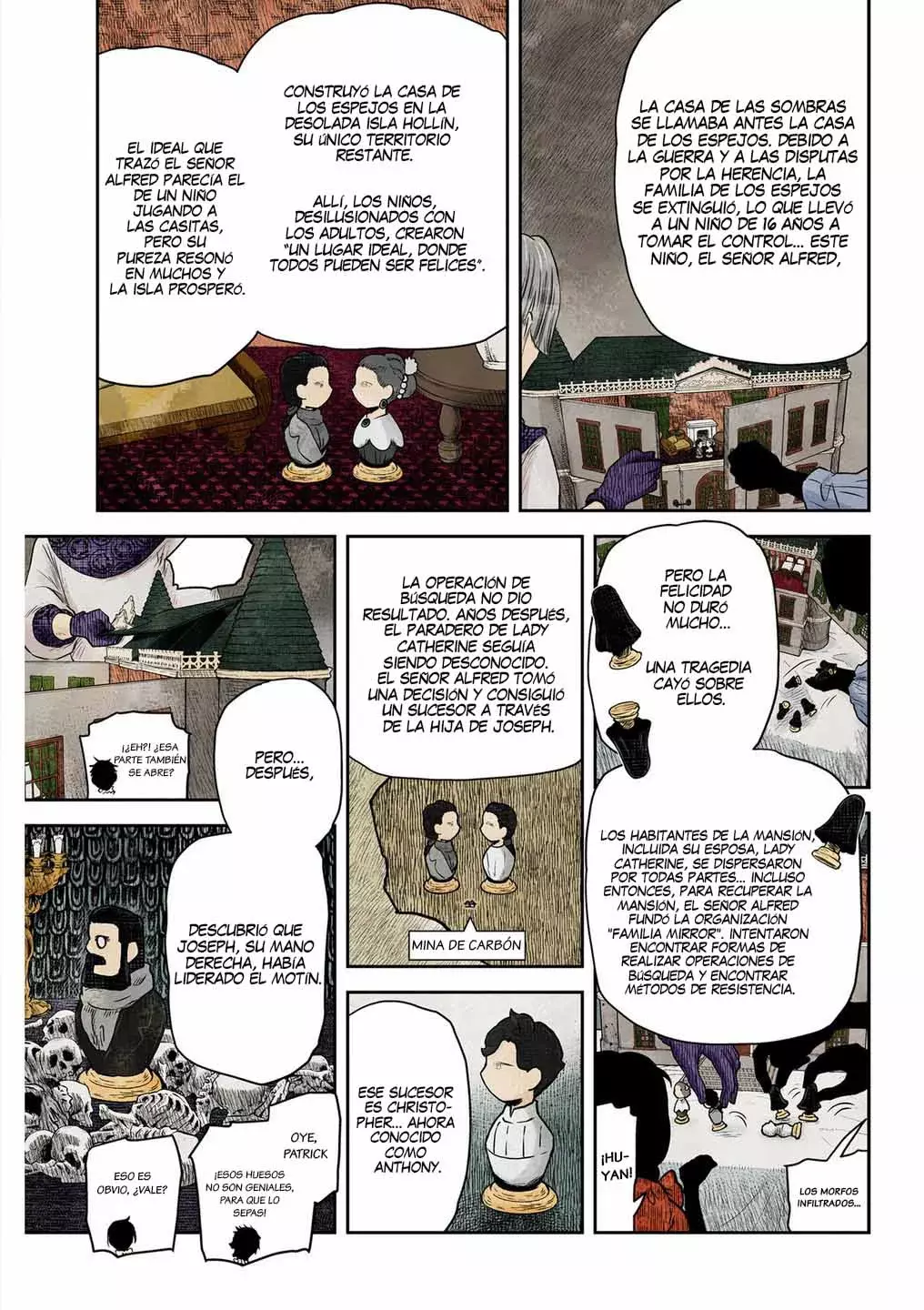 Shadows House Capitulo 207: Todo en un solo lugar página 10