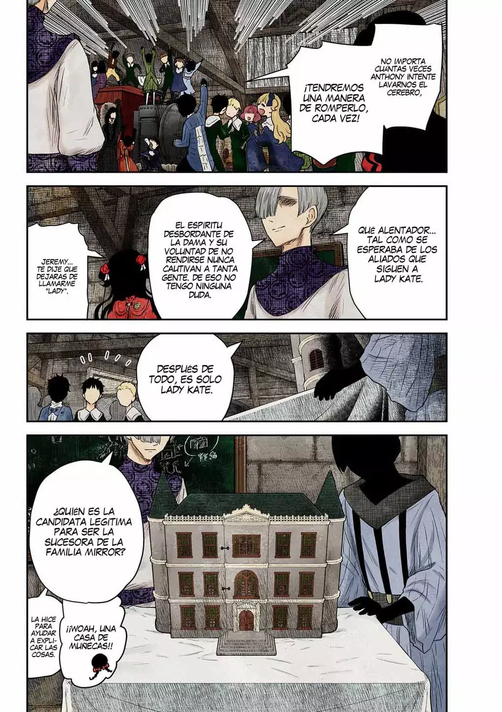 Shadows House Capitulo 207: Todo en un solo lugar página 9