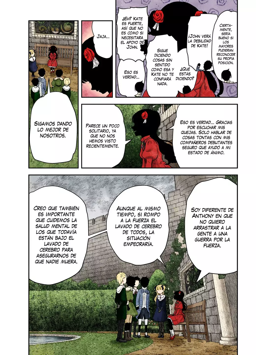 Shadows House Capitulo 210: Formación de equipos de etiqueta página 12