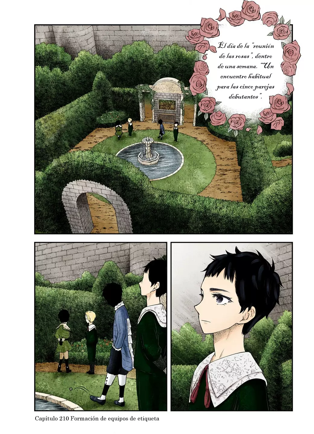 Shadows House Capitulo 210: Formación de equipos de etiqueta página 2
