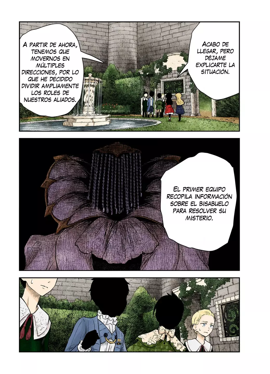Shadows House Capitulo 210: Formación de equipos de etiqueta página 7