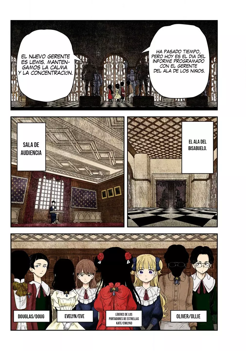 Shadows House Capitulo 218: Informe programado página 3
