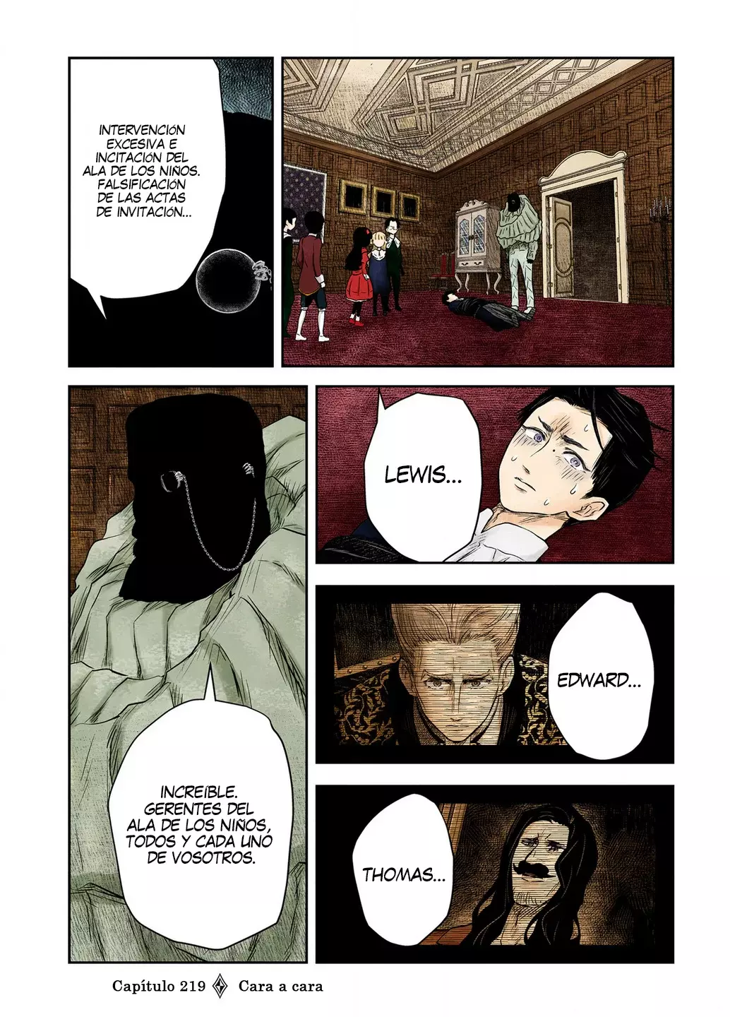 Shadows House Capitulo 219: Cara a Cara página 2