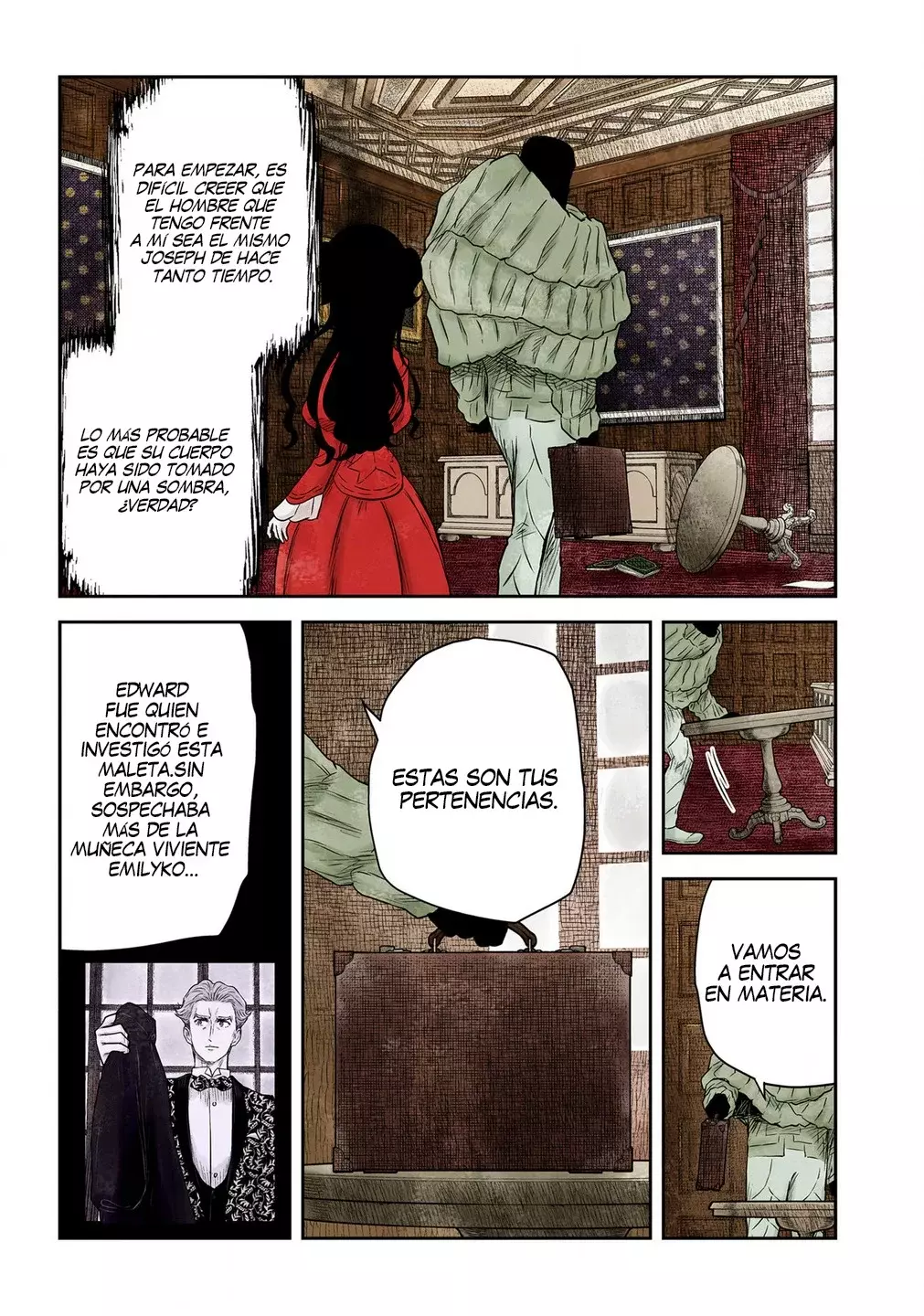 Shadows House Capitulo 219: Cara a Cara página 9
