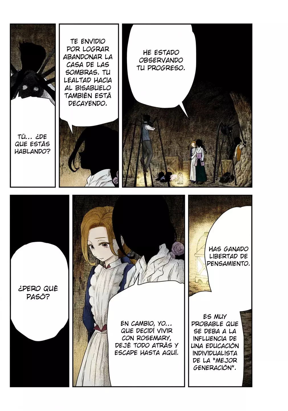 Shadows House Capitulo 226: Sentimientos por el bisabuelo página 3