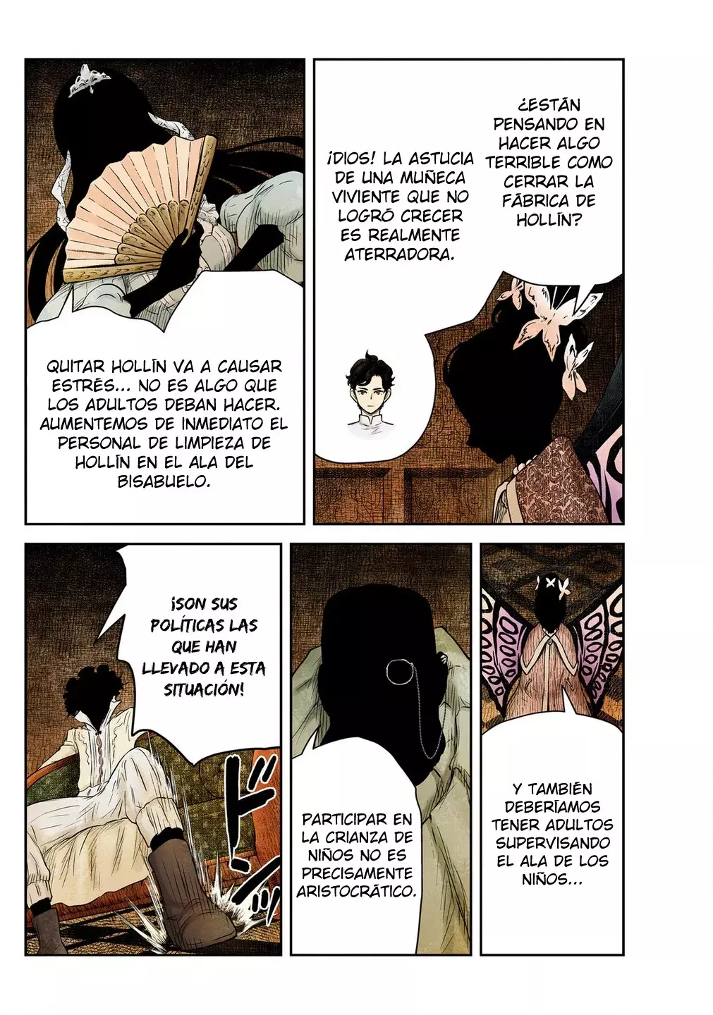 Shadows House Capitulo 227: Inspección página 9