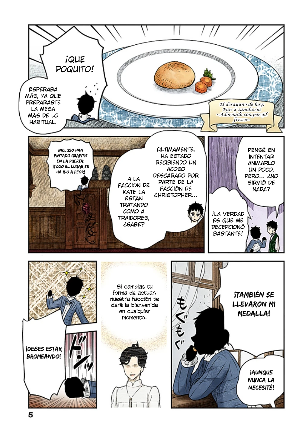 Shadows House Capitulo 232 página 6