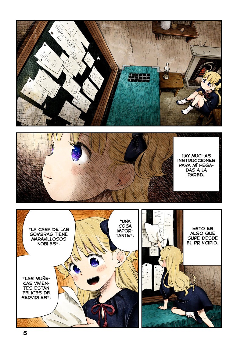 Shadows House Capitulo 3: Manual de instrucciones página 7