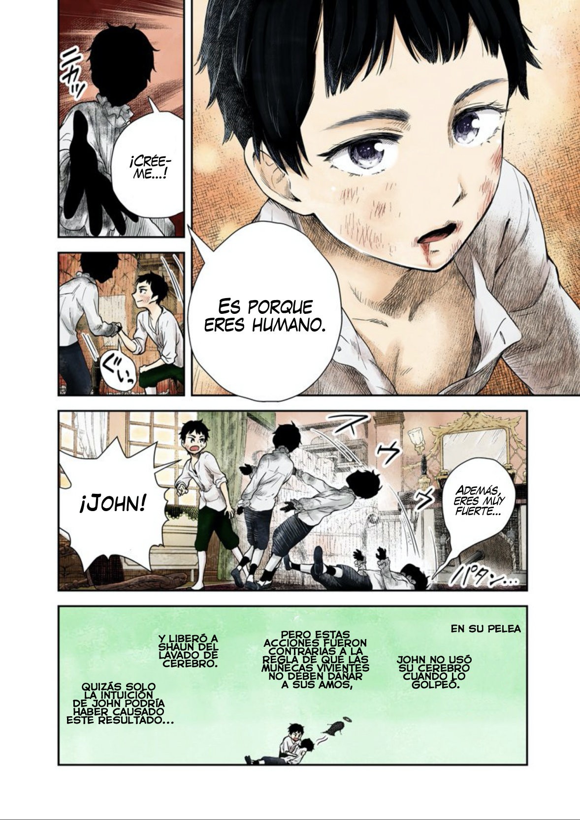 Shadows House Capitulo 51: John y Shaun página 14
