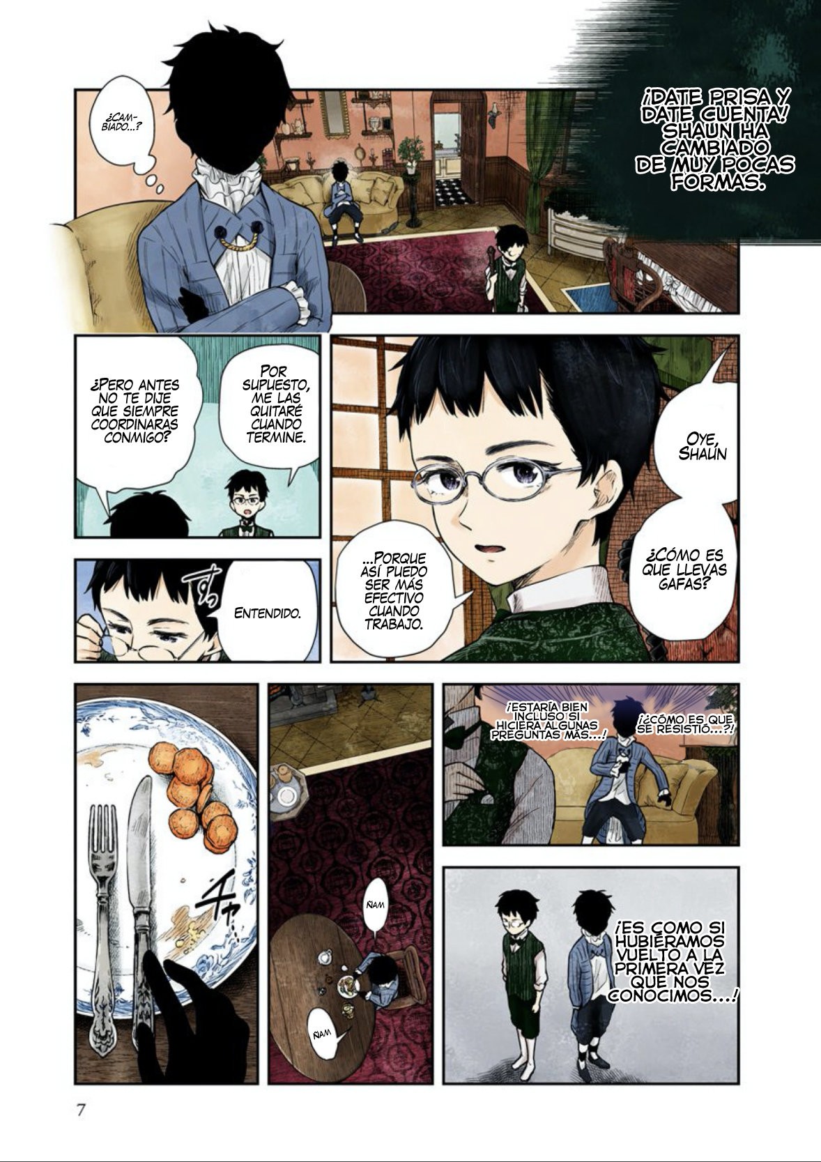 Shadows House Capitulo 51: John y Shaun página 5