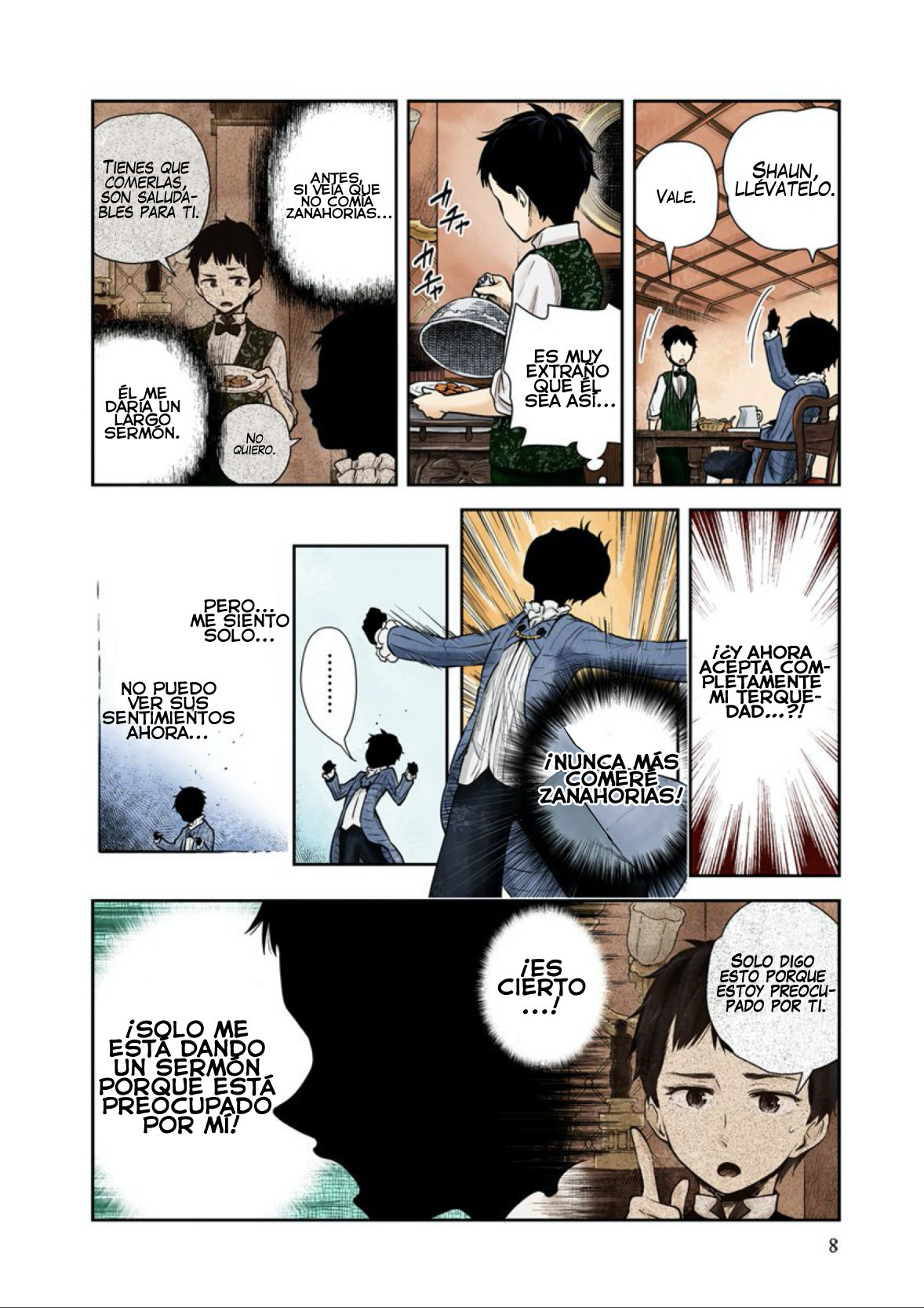 Shadows House Capitulo 51: John y Shaun página 6