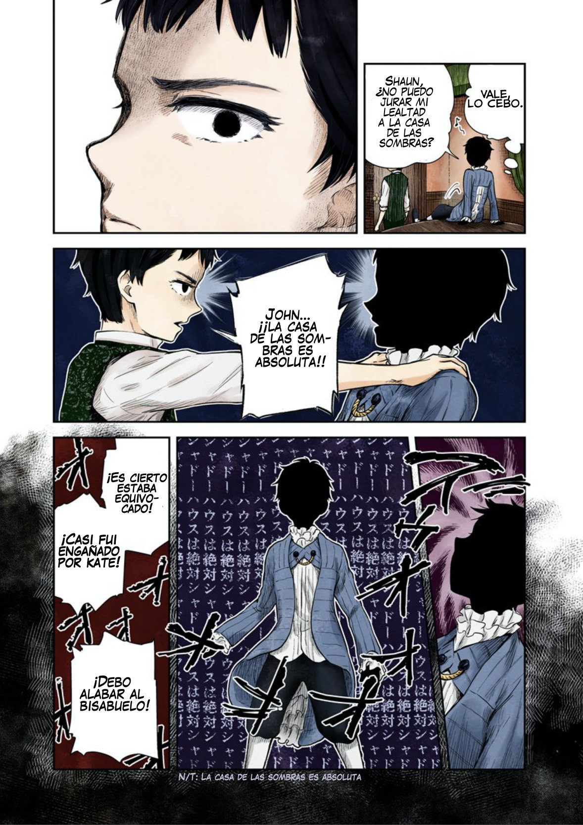 Shadows House Capitulo 51: John y Shaun página 7