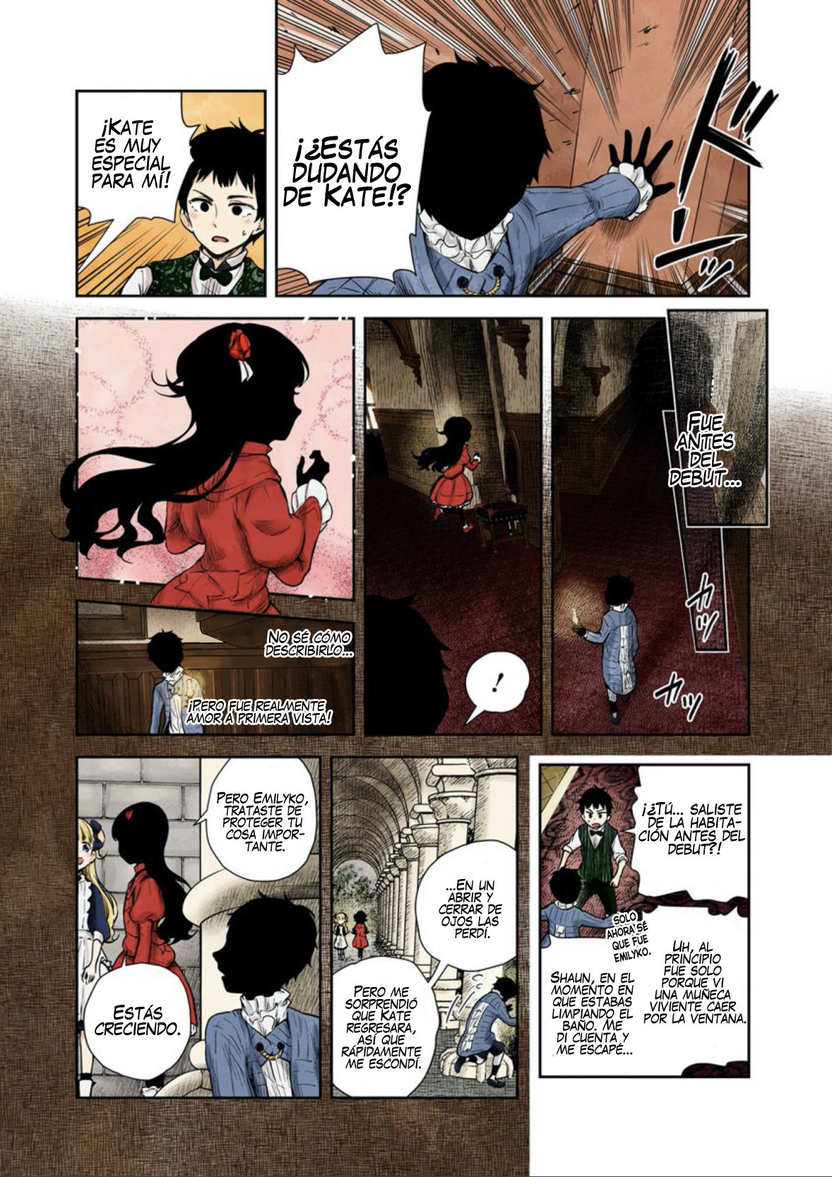 Shadows House Capitulo 51: John y Shaun página 9
