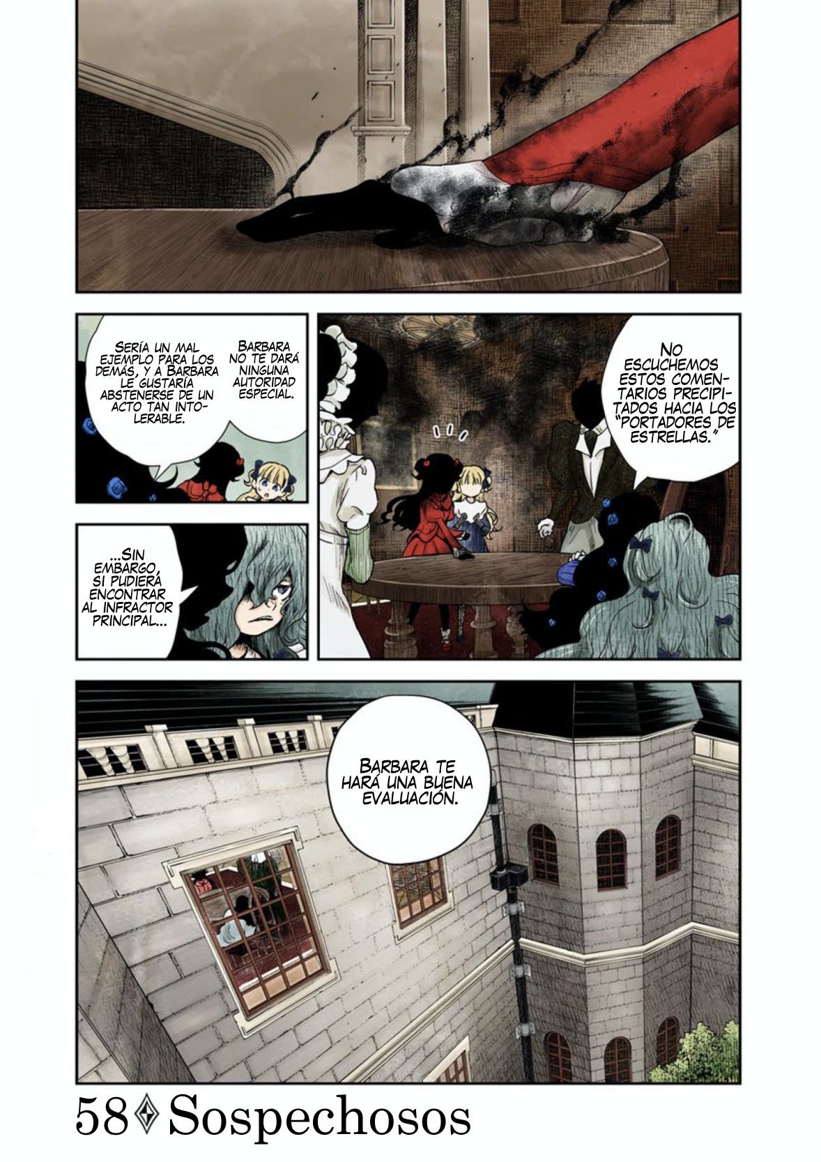 Shadows House Capitulo 58: Sospechosos página 3