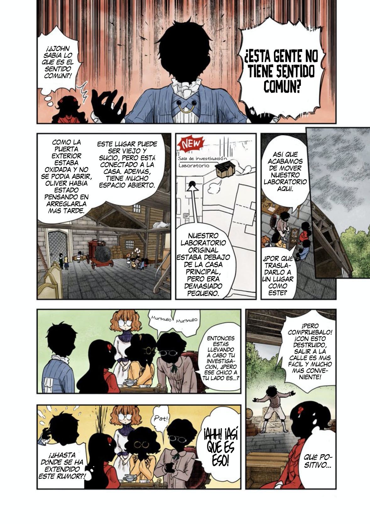 Shadows House Capitulo 60: Equipo de investigación página 6