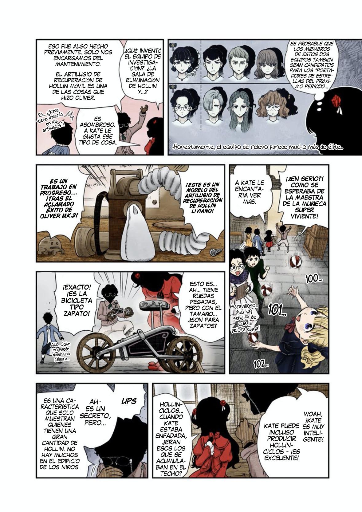 Shadows House Capitulo 60: Equipo de investigación página 8