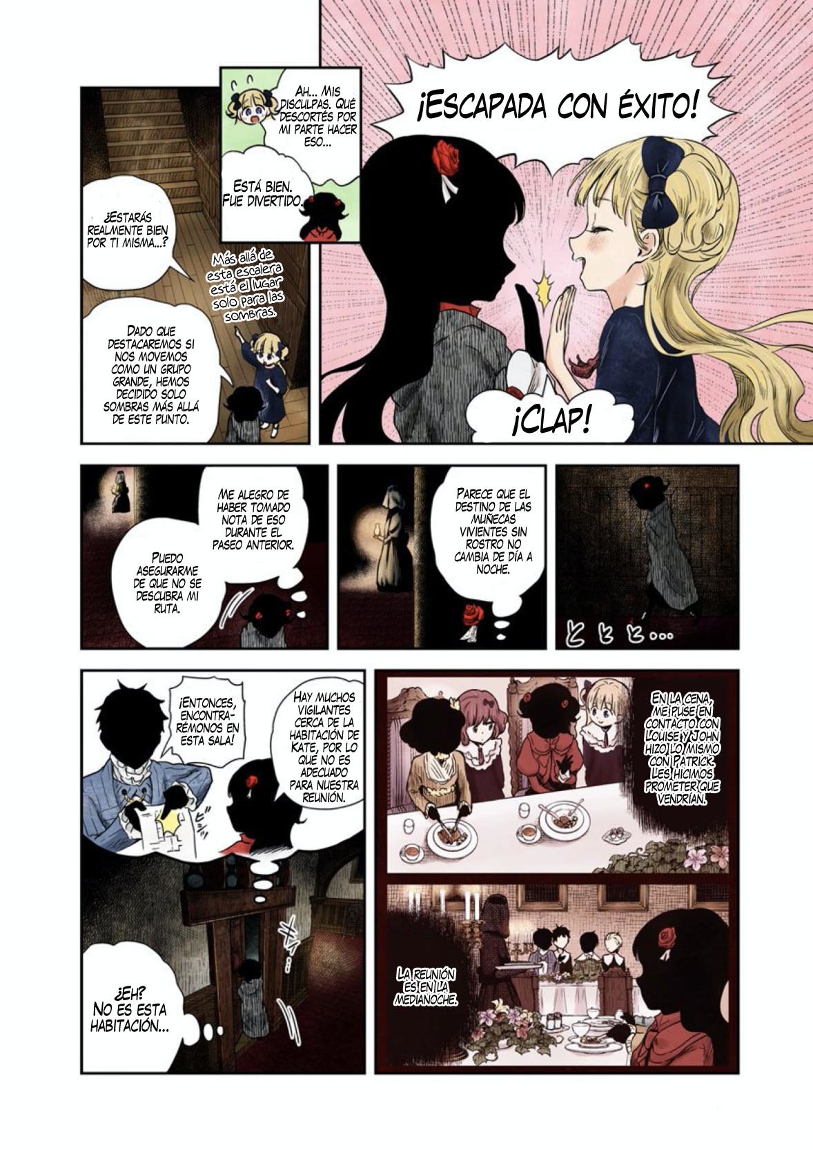 Shadows House Capitulo 61: Reunión de la clase de debutantes a medianoche página 4
