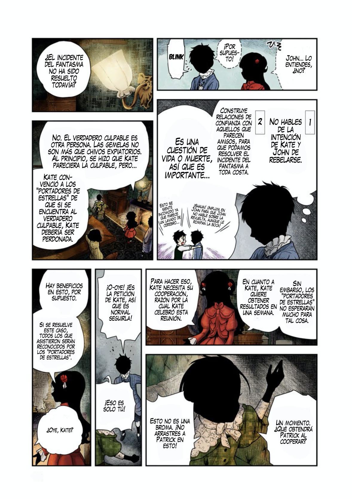 Shadows House Capitulo 61: Reunión de la clase de debutantes a medianoche página 7
