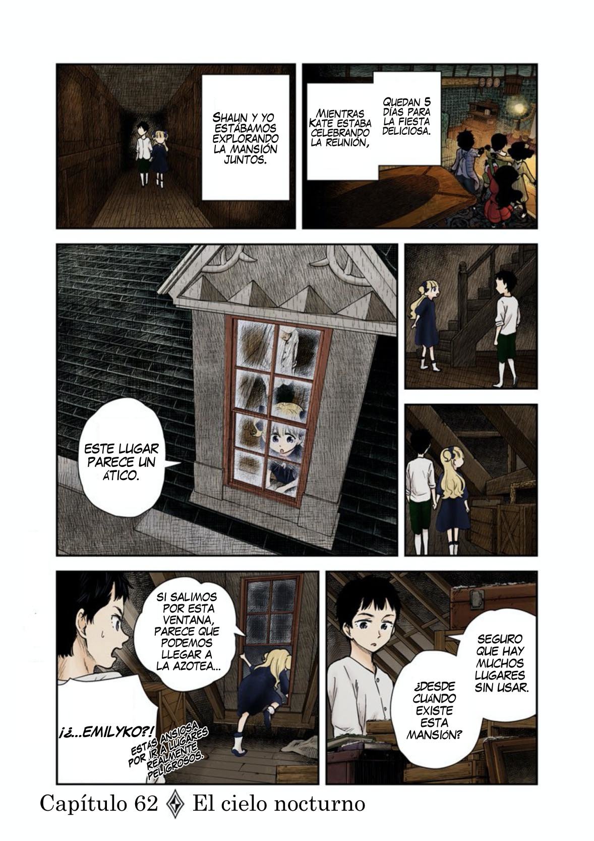 Shadows House Capitulo 62: El cielo nocturno página 3