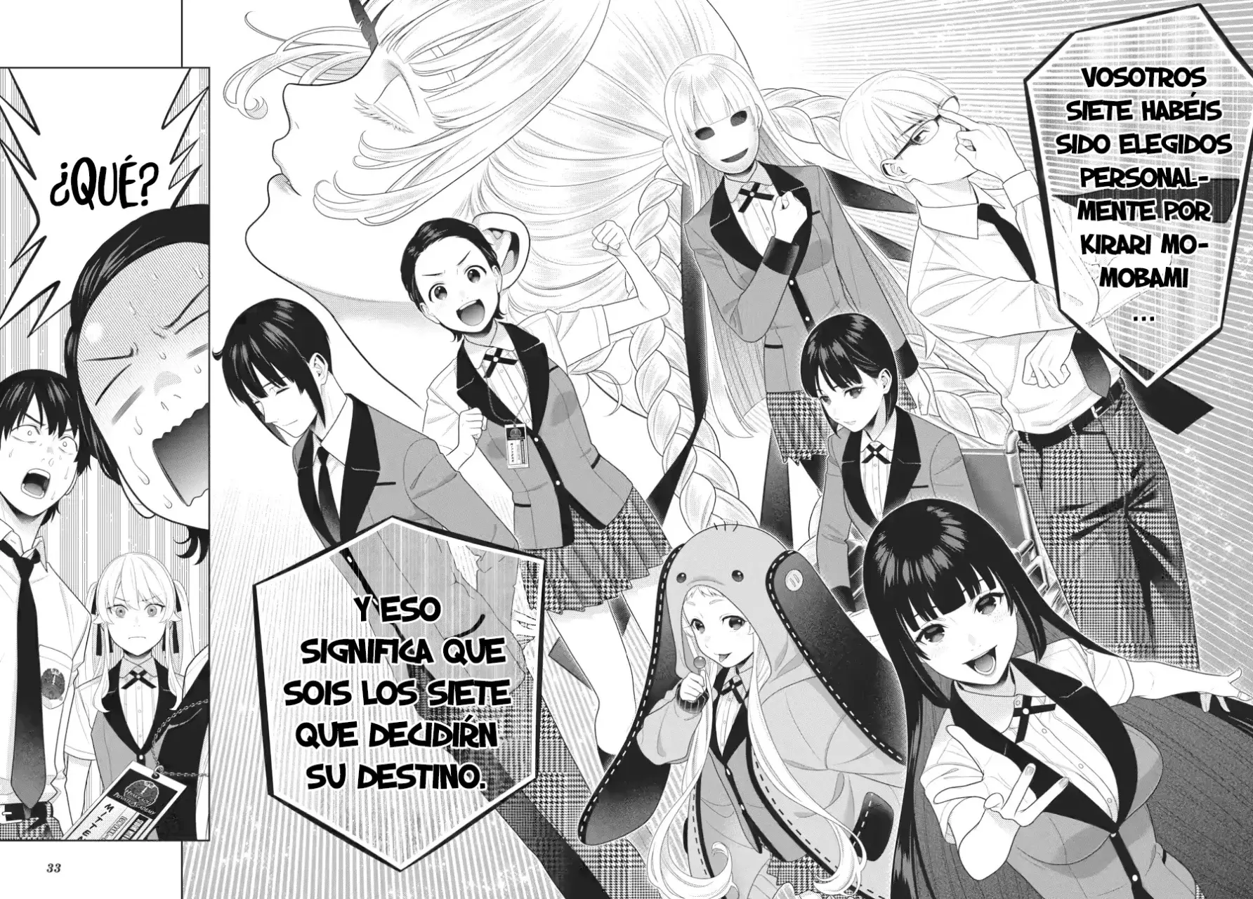 Kakegurui: Compulsive Gambler Capitulo 108 página 33