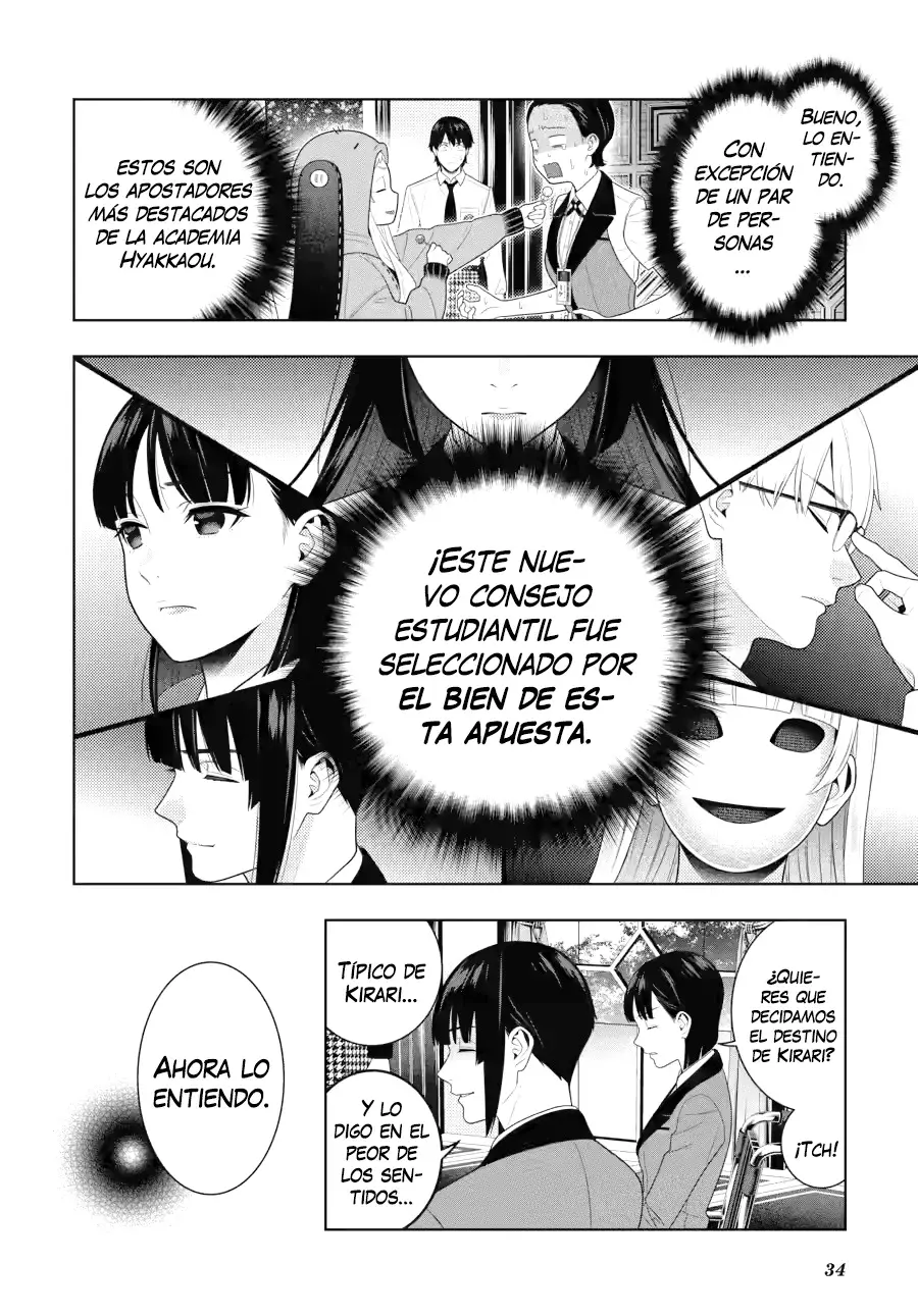 Kakegurui: Compulsive Gambler Capitulo 108 página 34
