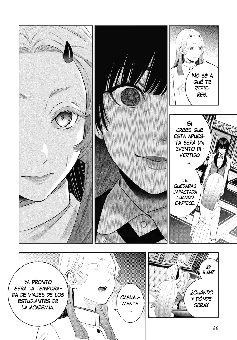 Kakegurui: Compulsive Gambler Capitulo 108 página 36
