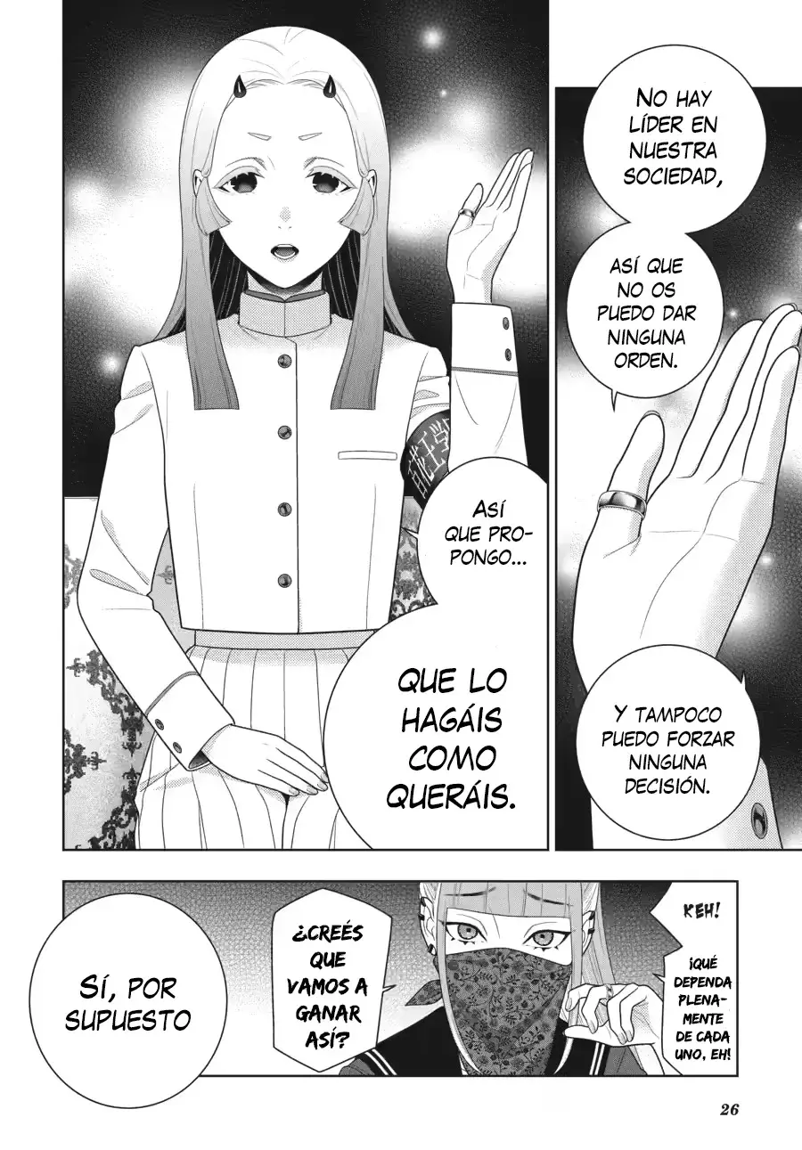 Kakegurui: Compulsive Gambler Capitulo 111 página 28
