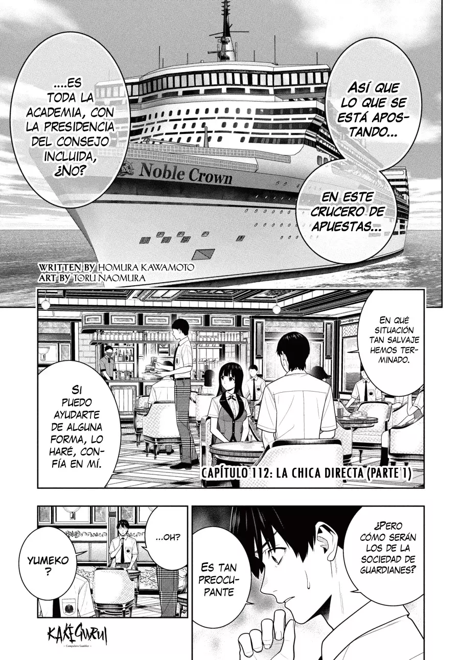 Kakegurui: Compulsive Gambler Capitulo 112 página 3