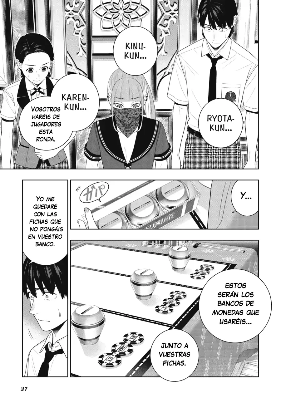 Kakegurui: Compulsive Gambler Capitulo 113 página 27