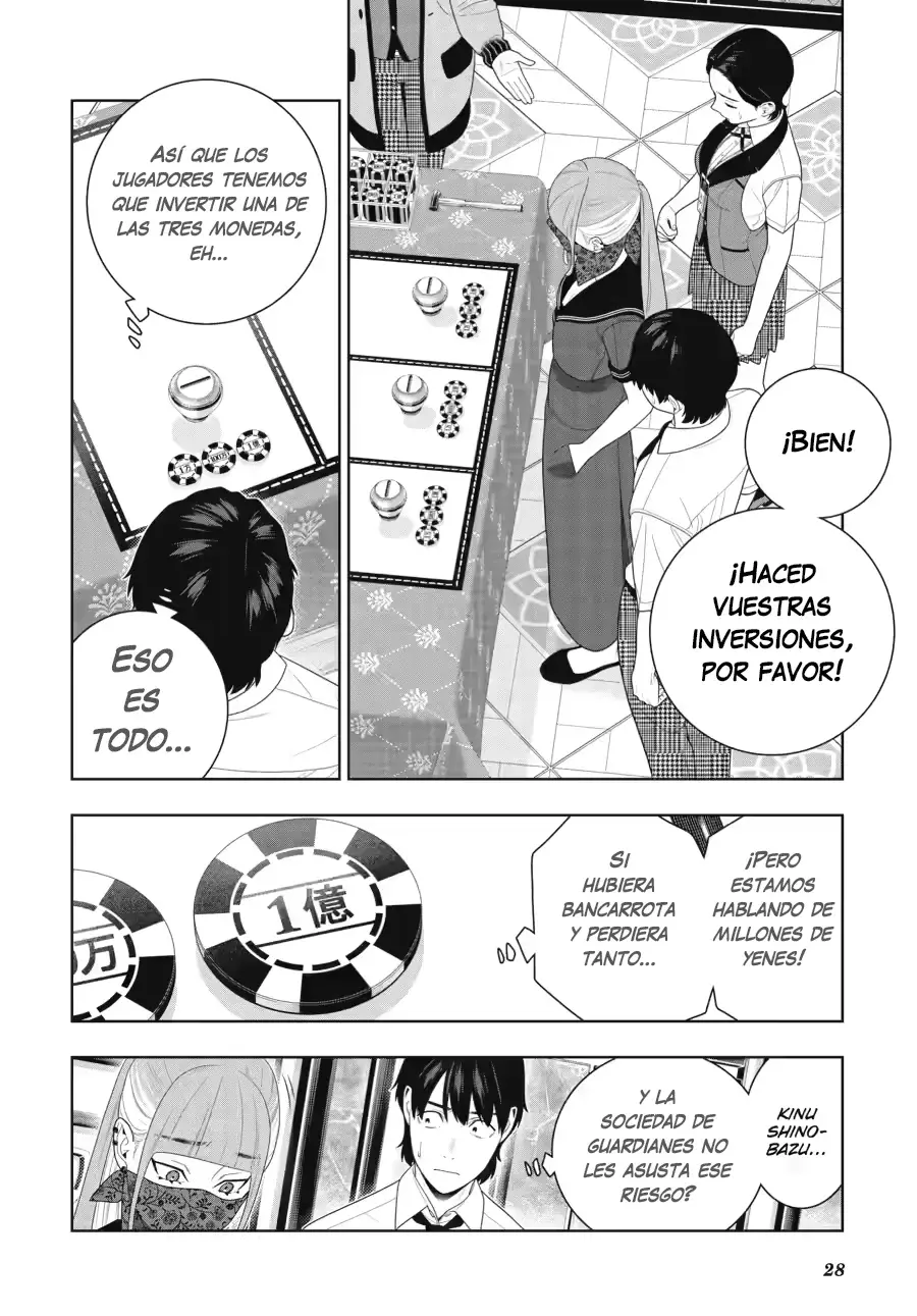 Kakegurui: Compulsive Gambler Capitulo 113 página 28