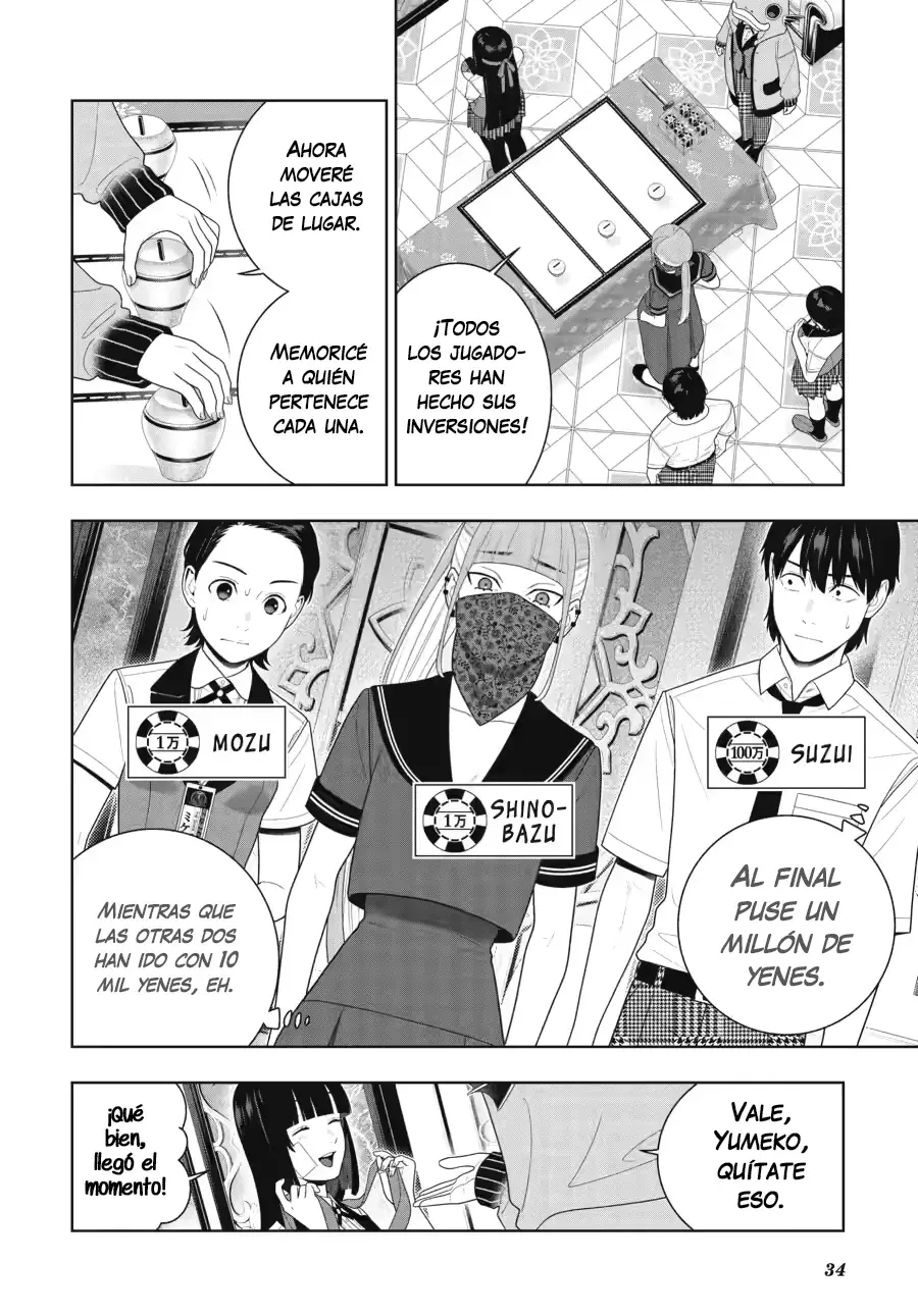 Kakegurui: Compulsive Gambler Capitulo 113 página 34