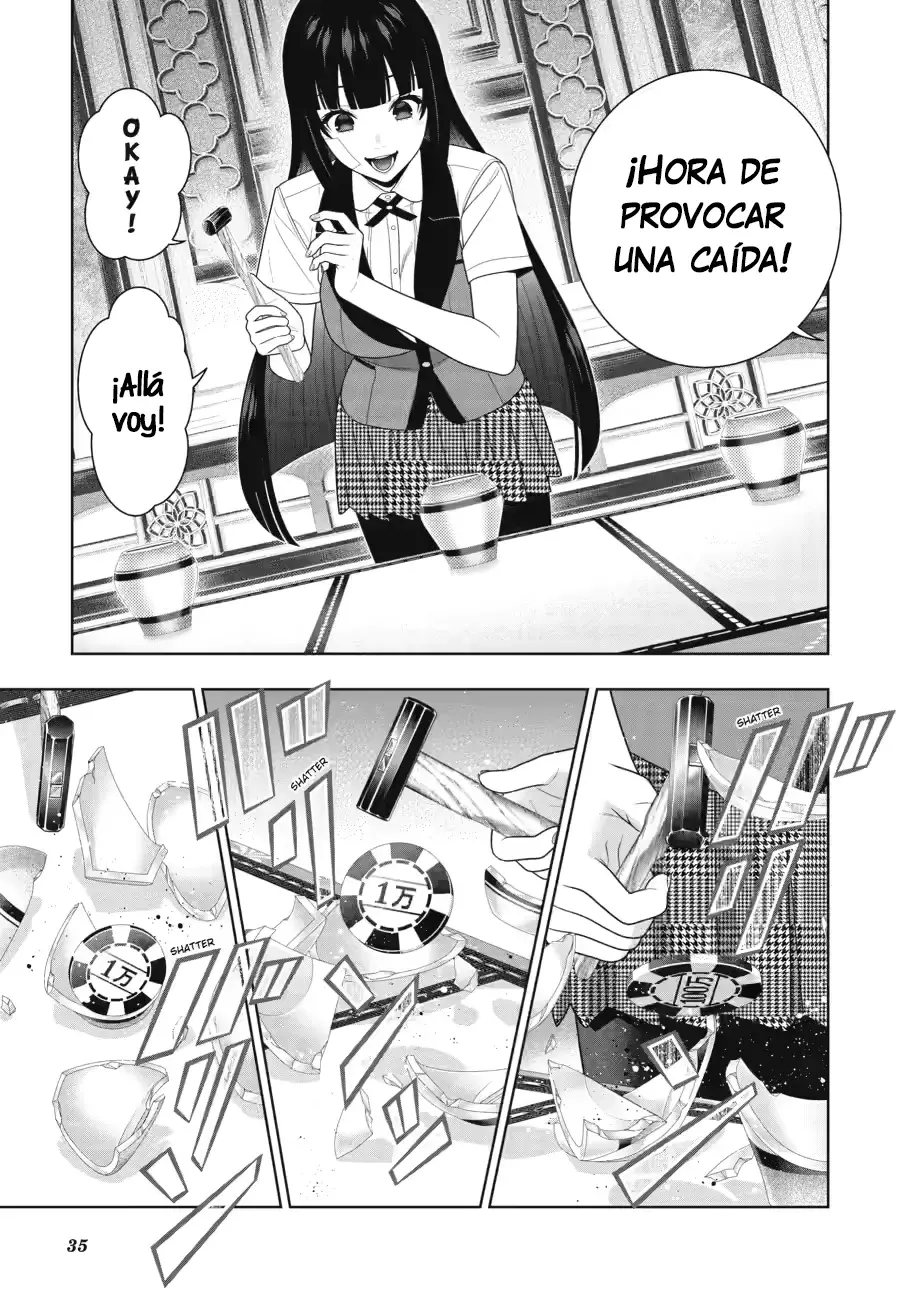 Kakegurui: Compulsive Gambler Capitulo 113 página 35