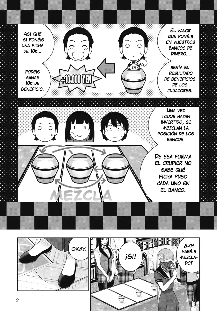 Kakegurui: Compulsive Gambler Capitulo 113 página 9