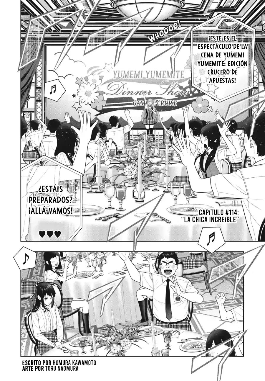 Kakegurui: Compulsive Gambler Capitulo 114 página 3