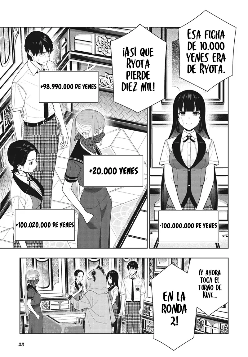 Kakegurui: Compulsive Gambler Capitulo 115 página 26