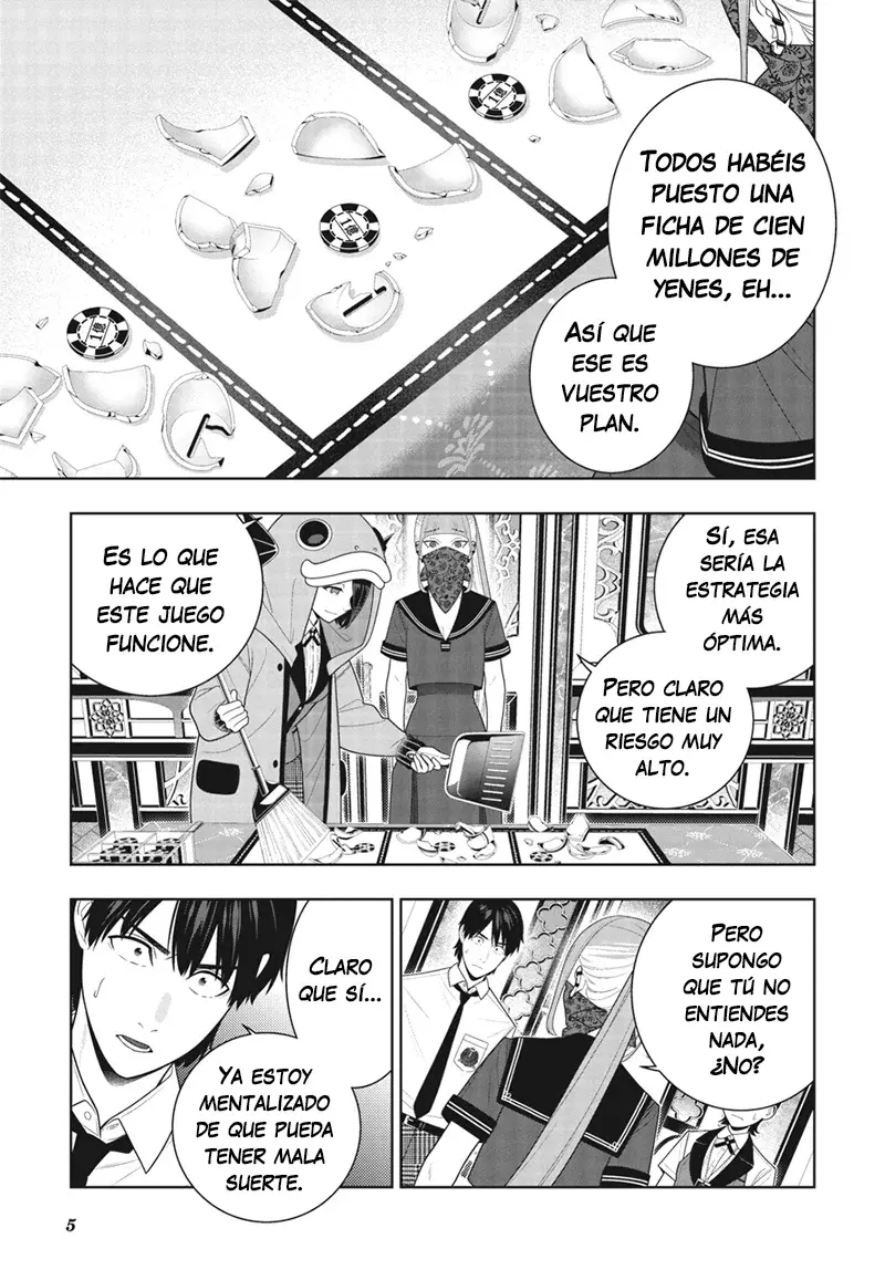 Kakegurui: Compulsive Gambler Capitulo 115 página 8
