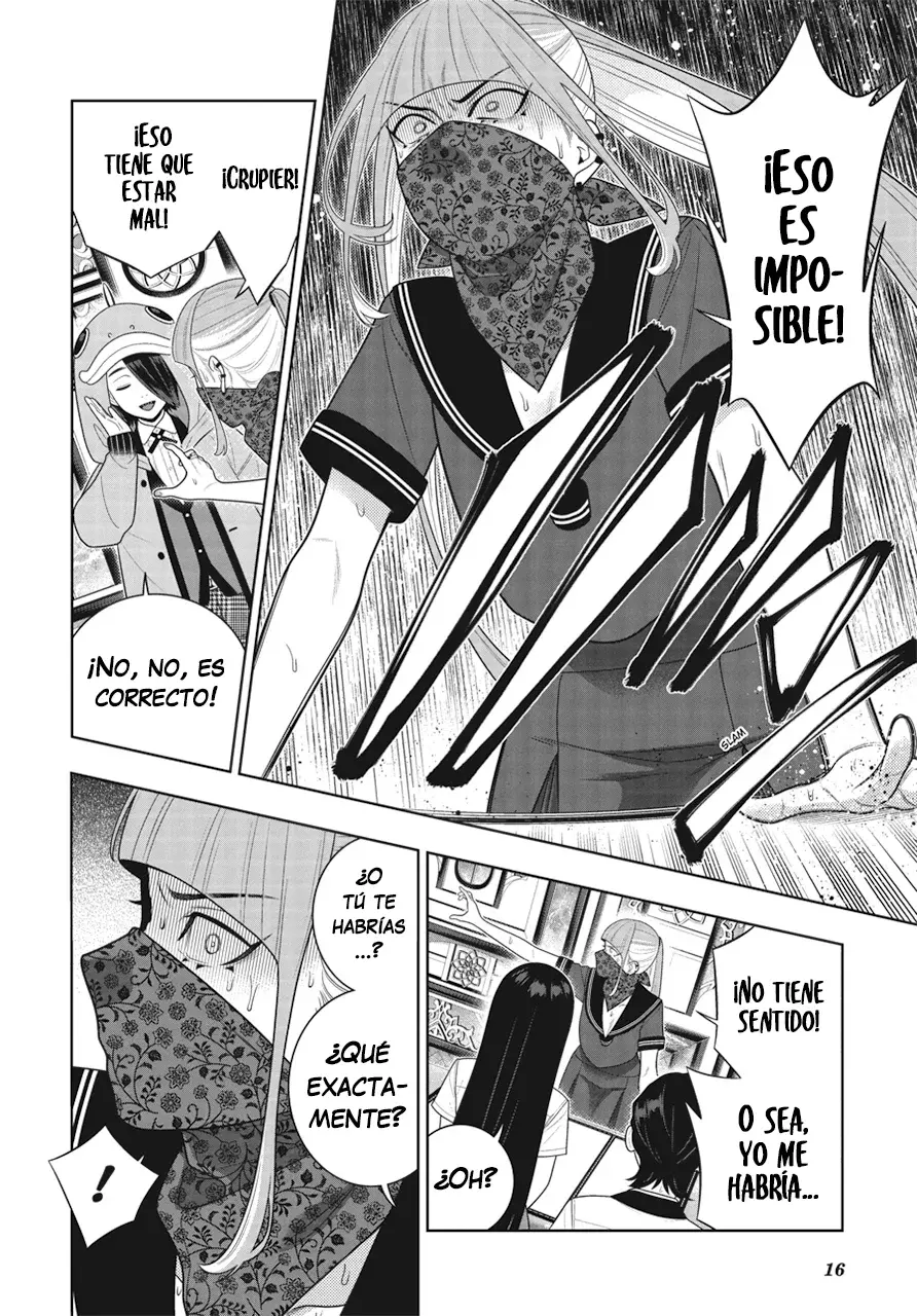 Kakegurui: Compulsive Gambler Capitulo 116 página 17
