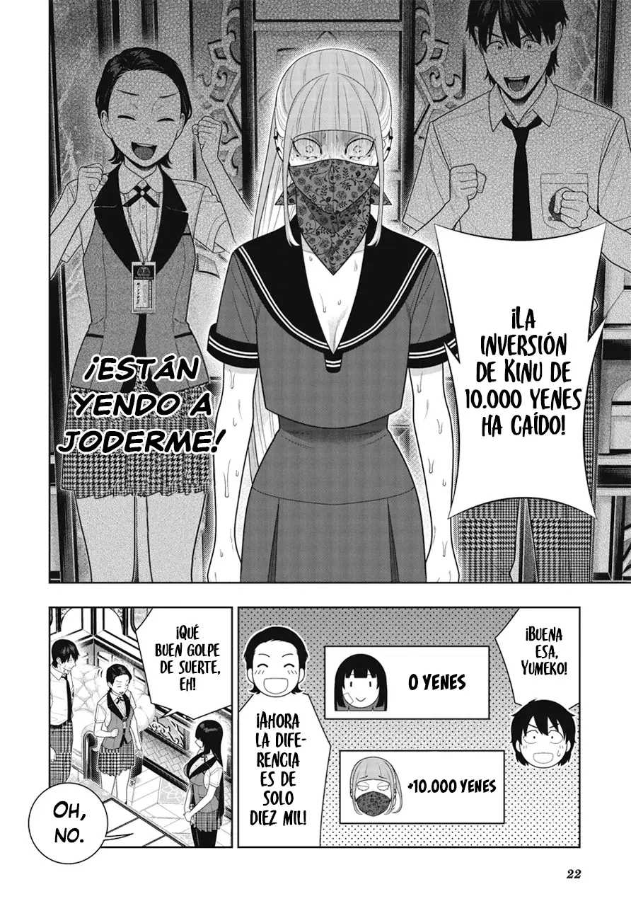 Kakegurui: Compulsive Gambler Capitulo 116 página 23