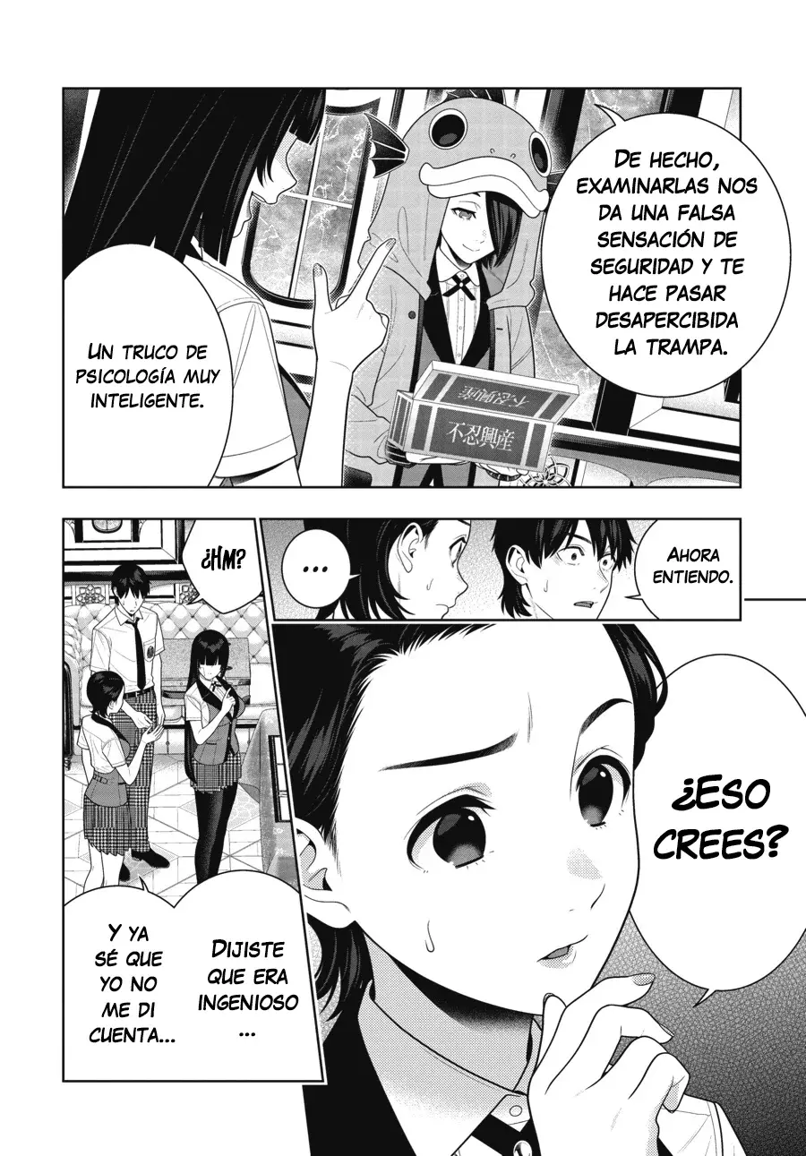 Kakegurui: Compulsive Gambler Capitulo 117 página 13