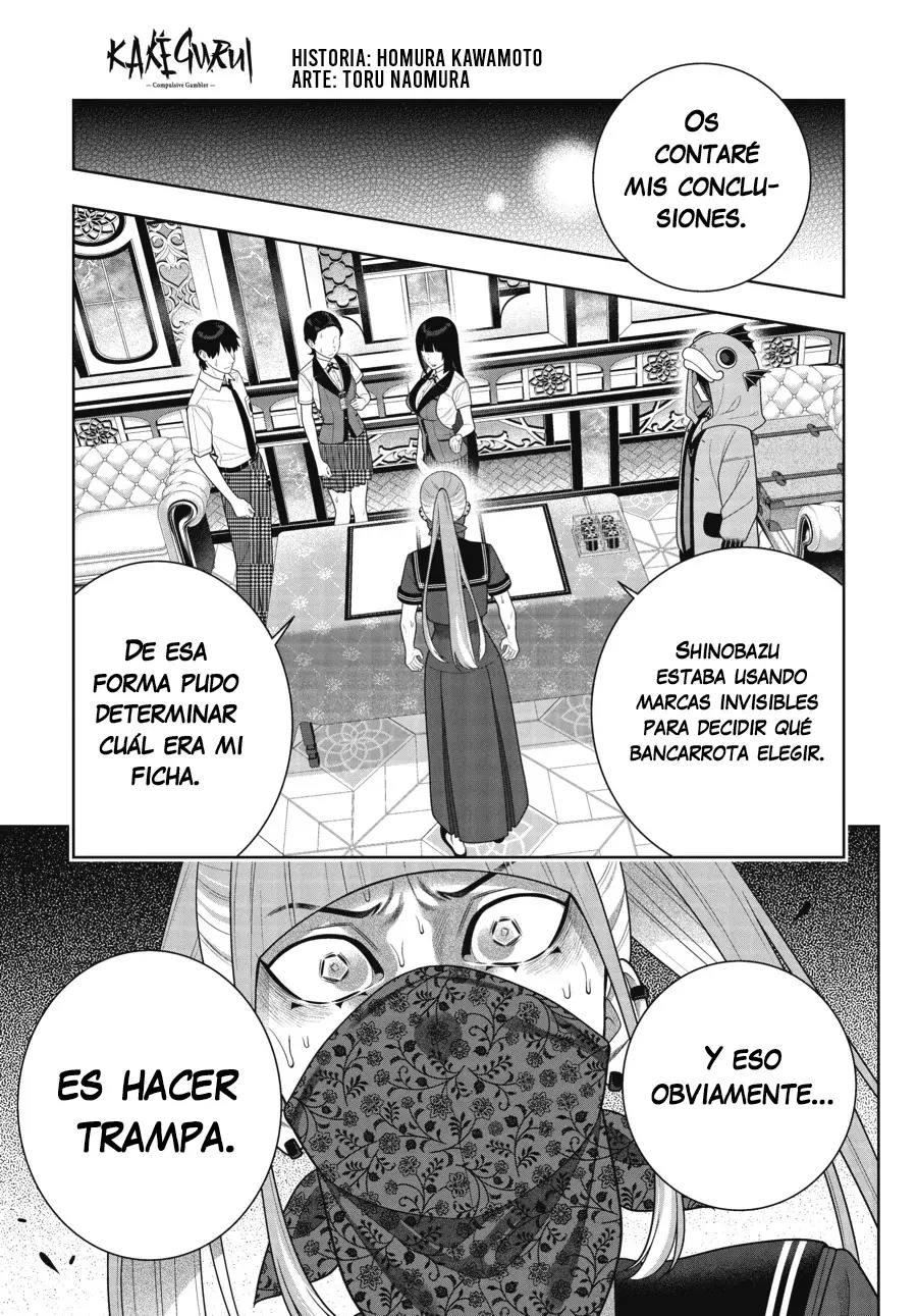Kakegurui: Compulsive Gambler Capitulo 117 página 2